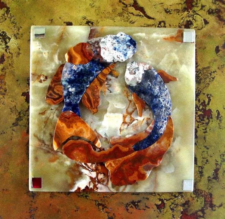 Underwater Tango Dance